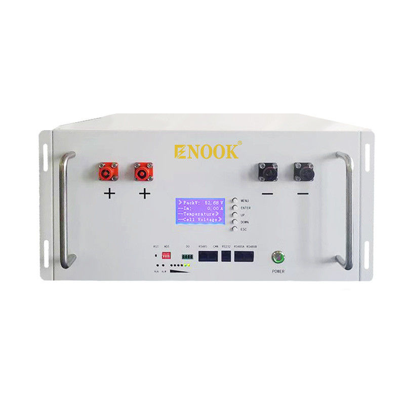 Enook Sınıf A 48v 51.2v 200ah Sunucu Rack Lifepo4 Solar Enerji Depolama Sistemi için Pil Paketi