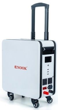 Dışarıdaki acil güç kaynağı için 2000W taşınabilir güneş enerjisi ile çalışan şarj istasyonu