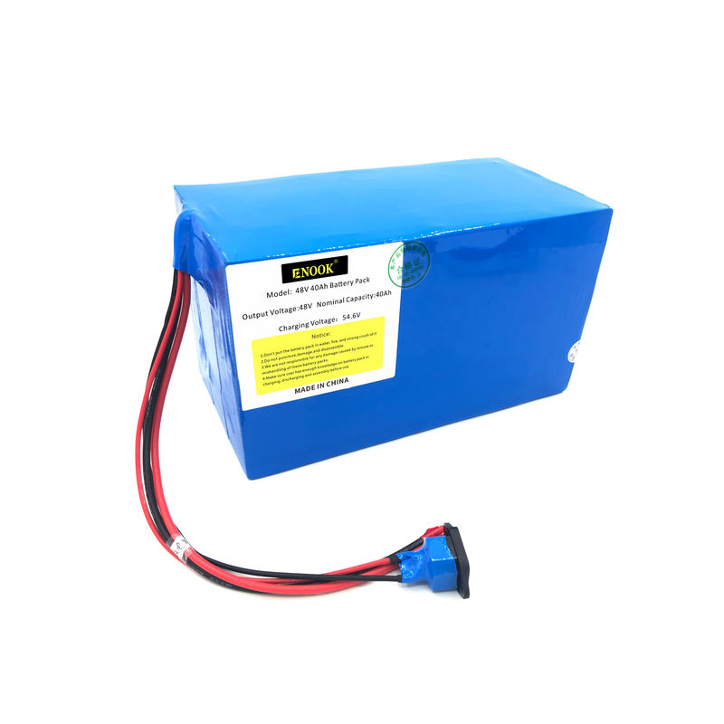 Enook 48V 60V 72V 40ah Elektrikli Bisiklet Lityum İyon Pil Mavi Tip Özel