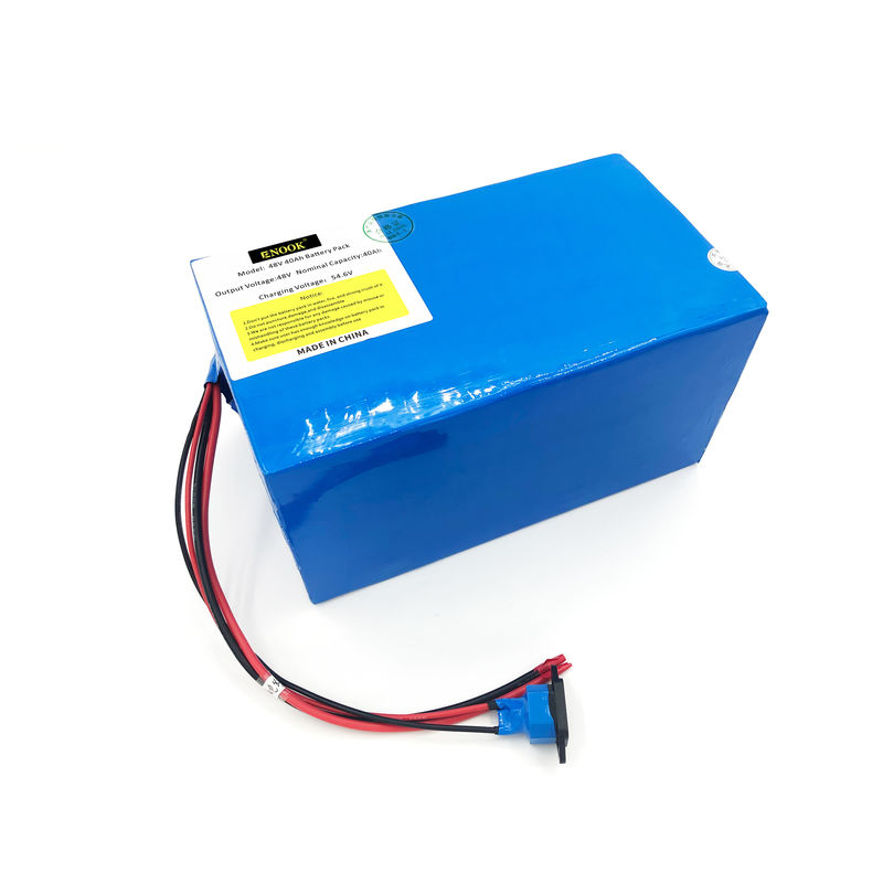 Enook 48V 60V 72V 40ah Elektrikli Bisiklet Lityum İyon Pil Mavi Tip Özel