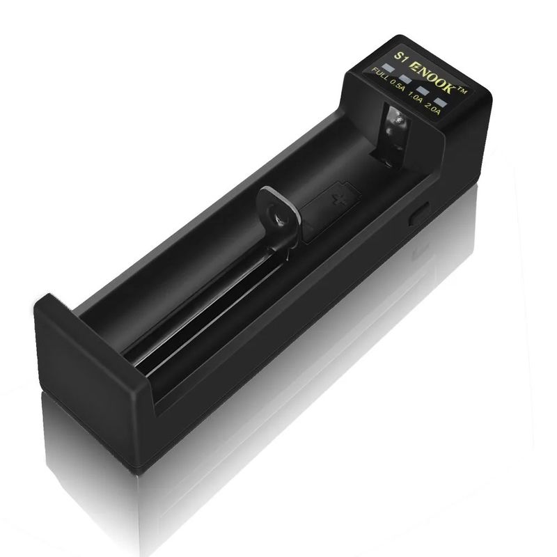 3.7V 2A Lityum İyon Pil Şarj cihazı 18650 26650 16340 18490 21700 20700 Pil
