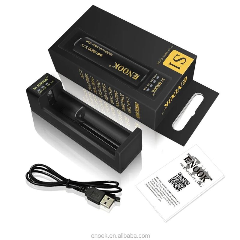 3.7V 2A Lityum İyon Pil Şarj cihazı 18650 26650 16340 18490 21700 20700 Pil