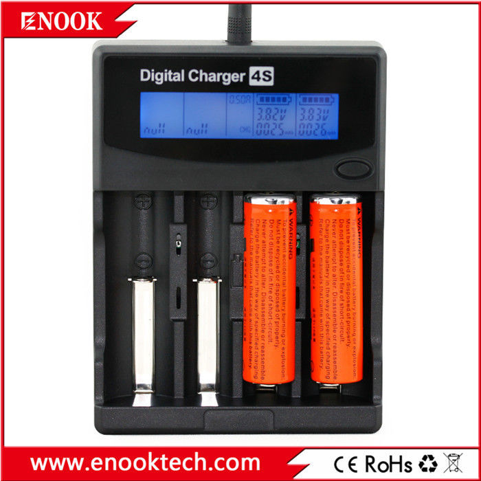 Akıllı 4 yuvarlaklı AA AAA Pil şarj cihazı DC3.6V / 3.7V şarj cihazı