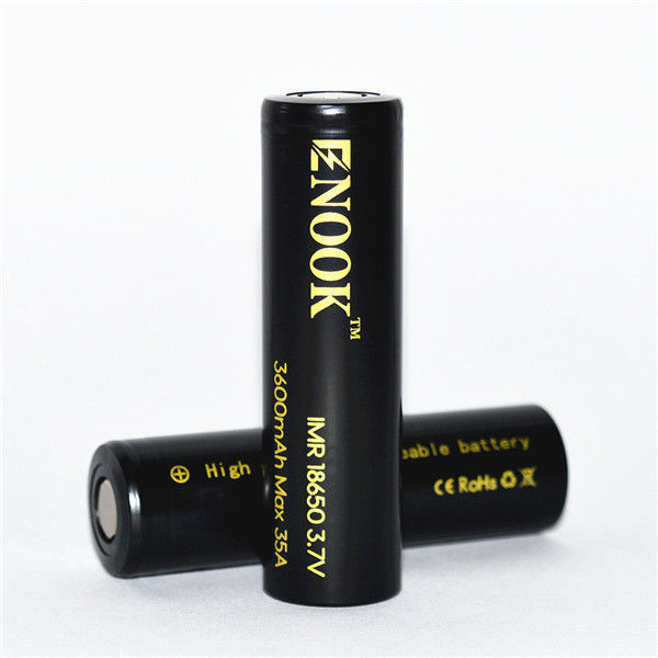 Yüksek boşaltma hızı 3600mAh Max 35A 18650 şarj edilebilir pil 3.7V Lityum iyonlu pil