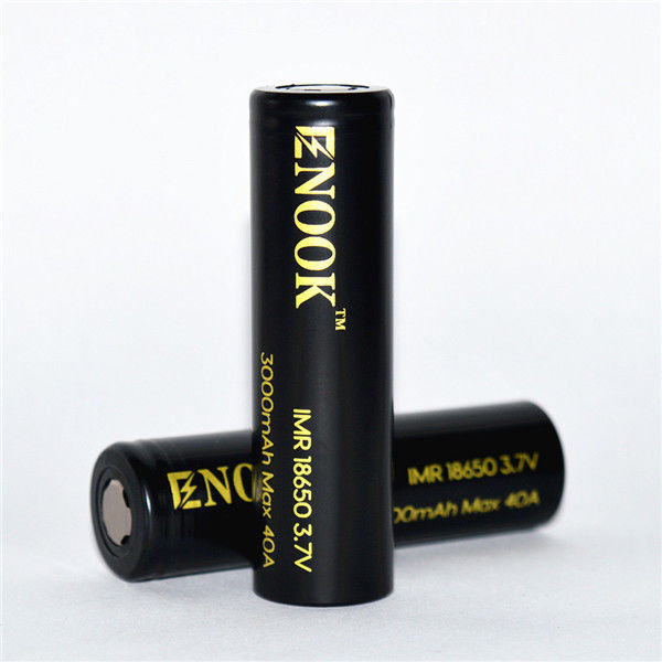 Yüksek Kapasite Şarj edilebilir Lityum İyon Pil 40A 18650 3.7 V 3000mah Pil Hücresi