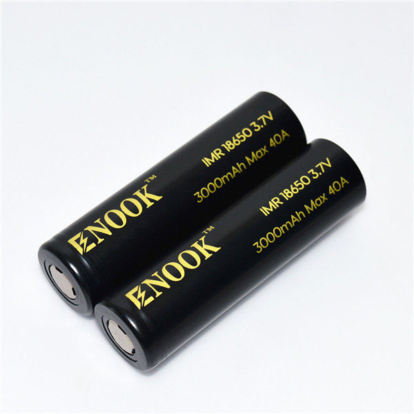 Yüksek Kapasite Şarj edilebilir Lityum İyon Pil 40A 18650 3.7 V 3000mah Pil Hücresi