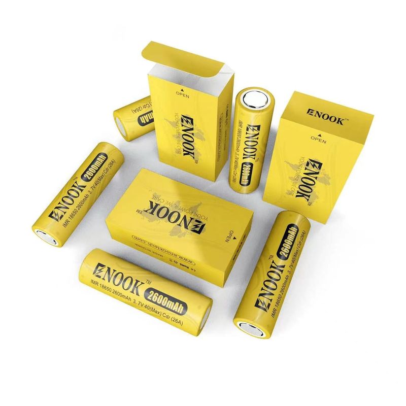 18650 Lityum İyon Pil Hücresi 3.7V 1500mah 2000mah 5C 2600mah 3C 3000mah Ebike için