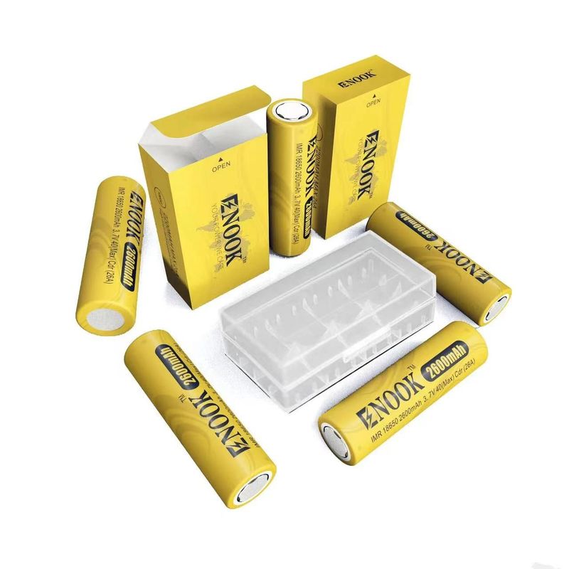 18650 Lityum İyon Pil Hücresi 3.7V 1500mah 2000mah 5C 2600mah 3C 3000mah Ebike için