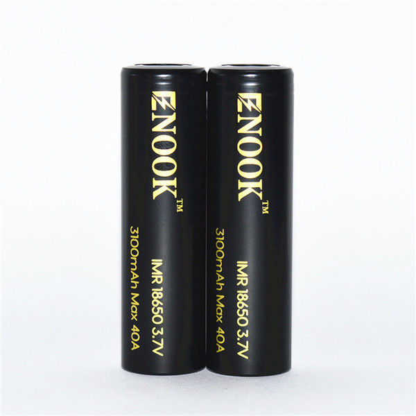 3100mAh 3.7V 18650 Button Top Li Ion Bataryaları 40A Yüksek İndirimli Şarj edilebilir Pil