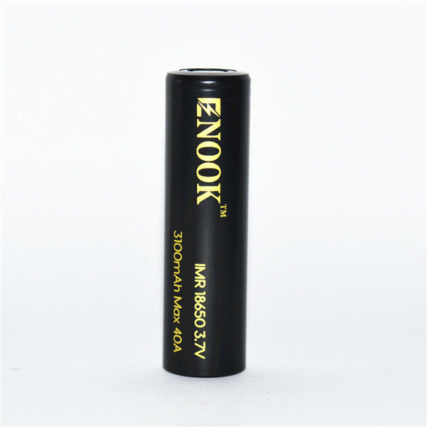 3100mAh 3.7V 18650 Button Top Li Ion Bataryaları 40A Yüksek İndirimli Şarj edilebilir Pil