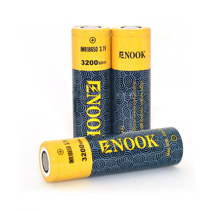 18650 Küçük Lityum İyon Pil 30A 3.7v 3200mah Elektrikli aletler için şarj edilebilir pil
