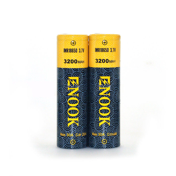 18650 Küçük Lityum İyon Pil 30A 3.7v 3200mah Elektrikli aletler için şarj edilebilir pil
