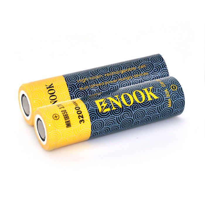 18650 Küçük Lityum İyon Pil 30A 3.7v 3200mah Elektrikli aletler için şarj edilebilir pil