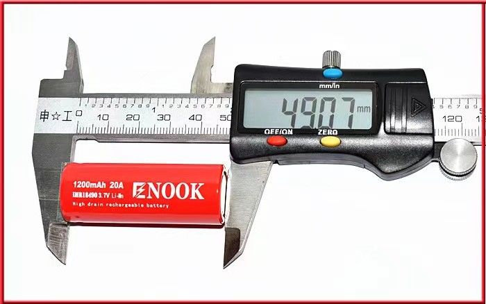 18490 1200mAh enook 20A 3.7v elektrikli bisiklet için 18490 şarj edilebilir pil PK agm pil 12V