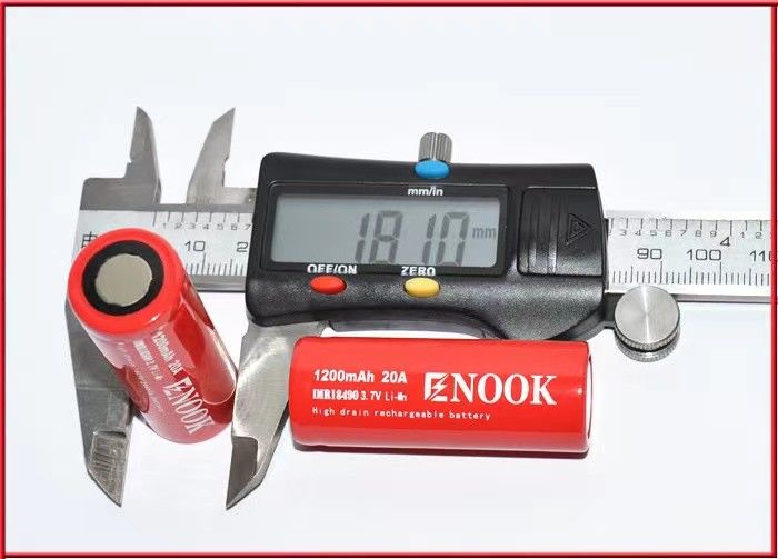 18490 1200mAh enook 20A 3.7v elektrikli bisiklet için 18490 şarj edilebilir pil PK agm pil 12V