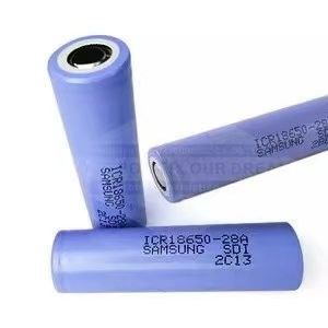 Yeniden şarj edilebilir 3.7 V 18650 Li Ion Bataryası 2800mAh Yüksek Güçlü Lityum Ion Bataryası