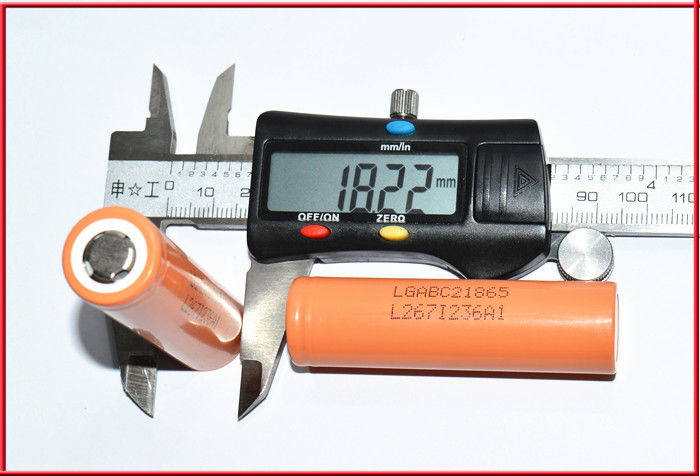 Lityum İyon 18650 Pil Hücresi ABC2 Şarj edilebilir 3.7 V Li İyon Pil 2800mah