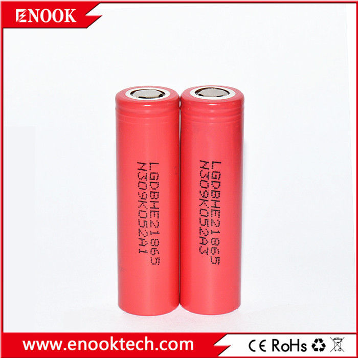 HE2 2500mah Li Ion 18650 E Bisikletler için Pil Hücresi El feneri Elektrikli Araç