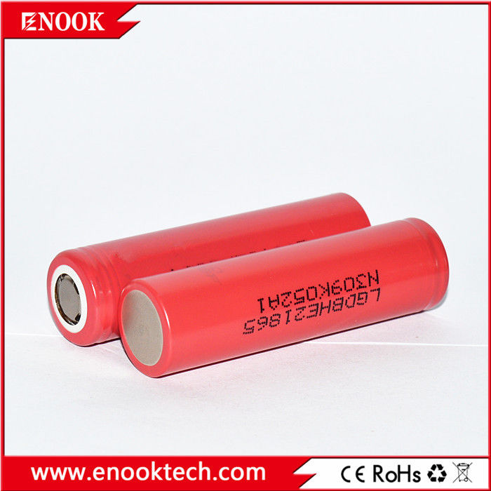 HE2 2500mah Li Ion 18650 E Bisikletler için Pil Hücresi El feneri Elektrikli Araç