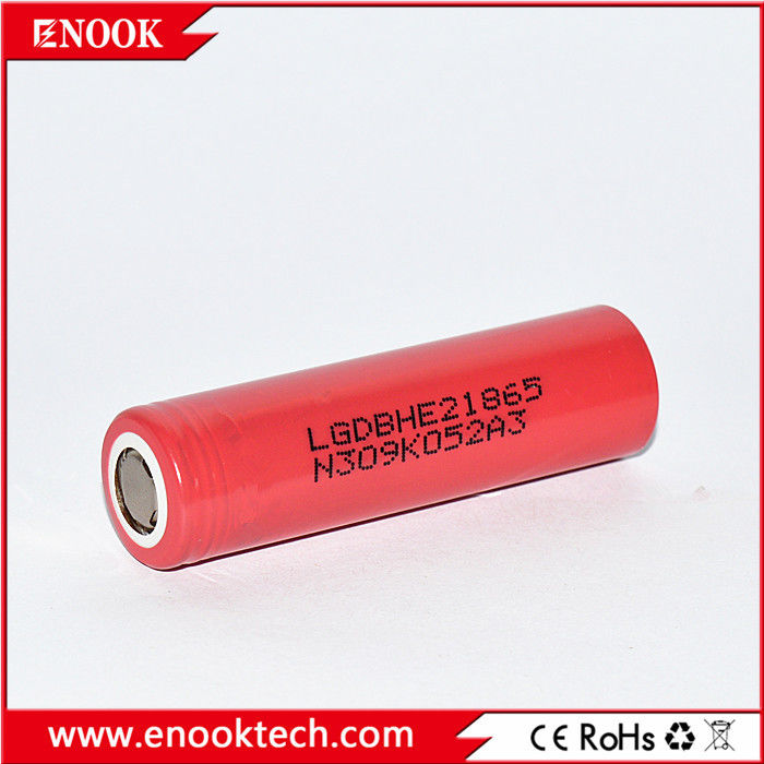 HE2 2500mah Li Ion 18650 E Bisikletler için Pil Hücresi El feneri Elektrikli Araç