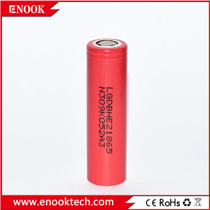 HE2 2500mah Li Ion 18650 E Bisikletler için Pil Hücresi El feneri Elektrikli Araç
