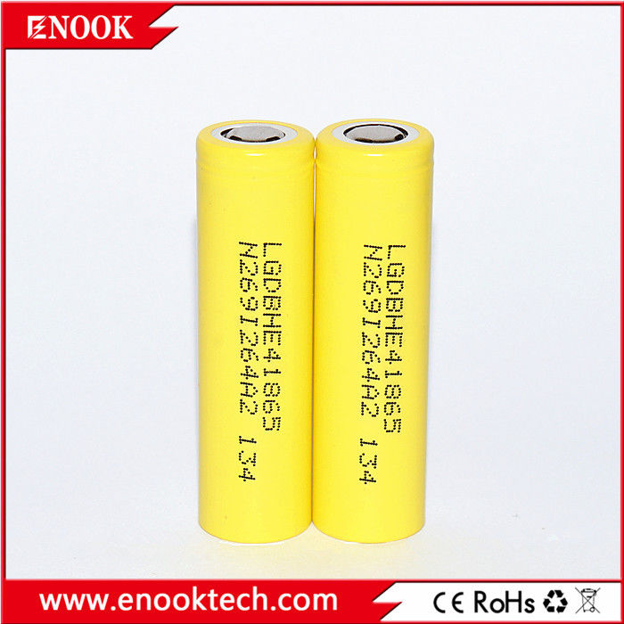 Toptan HE4 bataryası, ICR18650HE4 18650 2500mAh 3.6V he4 bataryası, he2 35Amps 18650 3.7v lityum iyon polimer bataryası
