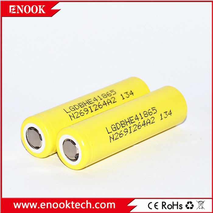 Toptan HE4 bataryası, ICR18650HE4 18650 2500mAh 3.6V he4 bataryası, he2 35Amps 18650 3.7v lityum iyon polimer bataryası