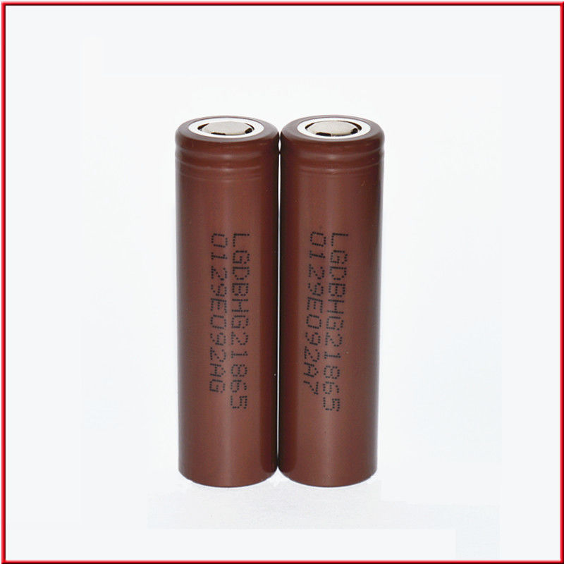 Orijinal HG2 20A 18650 Pil Hücresi Flat Top 3.7 V 3000mah Lityum İyon Pil