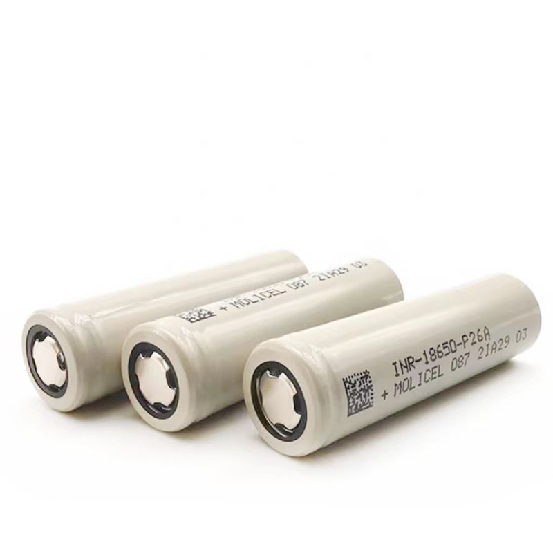 Toptan Satış Yüksek performanslı hücre 3.7v I Molikül 3.7v 2600mah 18650 P26A Tüketici Elektronikleri için Şarj edilebilir Pil