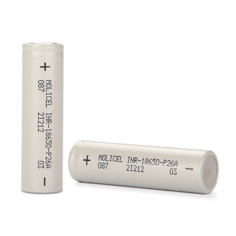 Toptan Satış Yüksek performanslı hücre 3.7v I Molikül 3.7v 2600mah 18650 P26A Tüketici Elektronikleri için Şarj edilebilir Pil