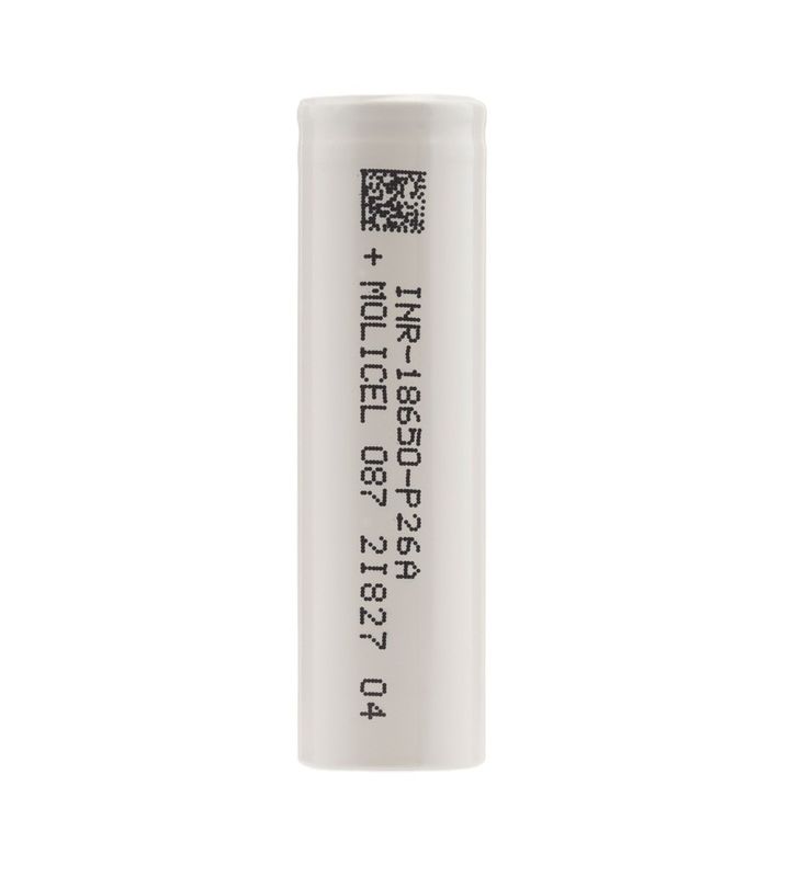Molicel P26A 18650 Pil Hücresi Lityum İyon 35A 3.7 V Şarj edilebilir Pil 2600mah