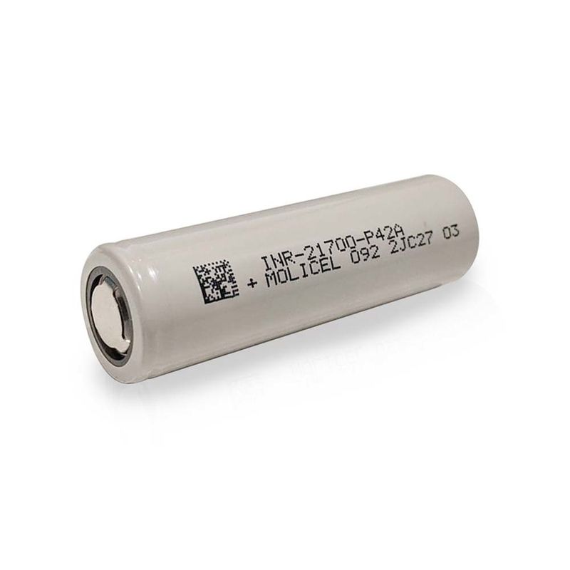 Molicel P42A Lityum İyon Pil Hücresi 4200mAh 45A 3.7V 21700 Li Ion Pil