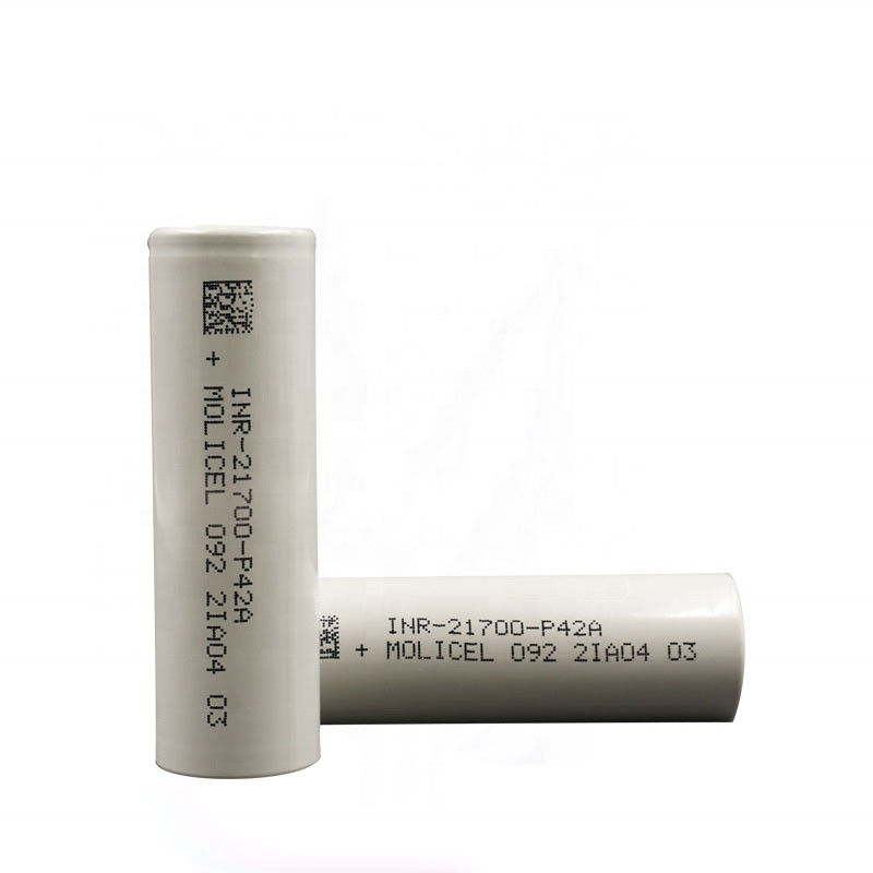 Molicel P42A Lityum İyon Pil Hücresi 4200mAh 45A 3.7V 21700 Li Ion Pil