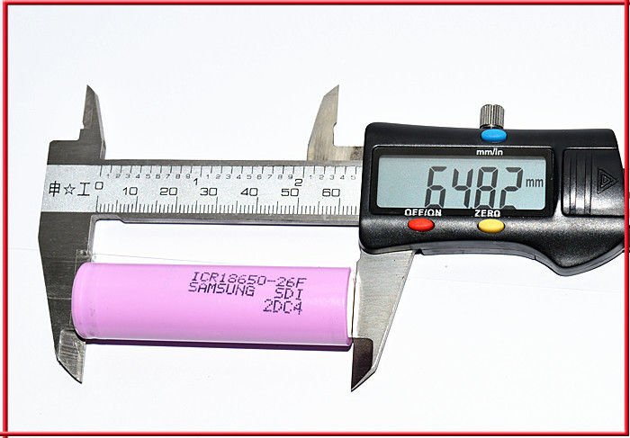 SAM ICR18650 26F 2600mAh 26JM 26J 26H 3.6V 18650 2600mAh lityum pil 510 iplik pil