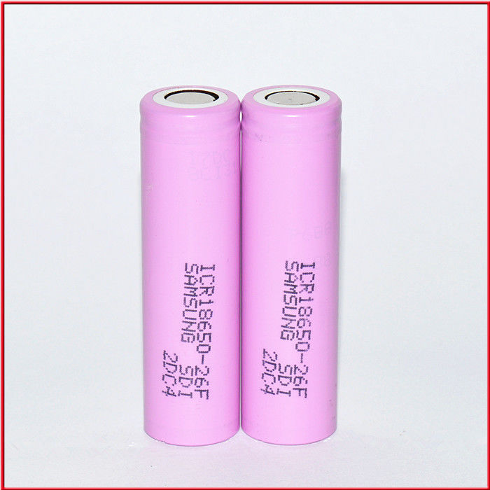 SAM ICR18650 26F 2600mAh 26JM 26J 26H 3.6V 18650 2600mAh lityum pil 510 iplik pil