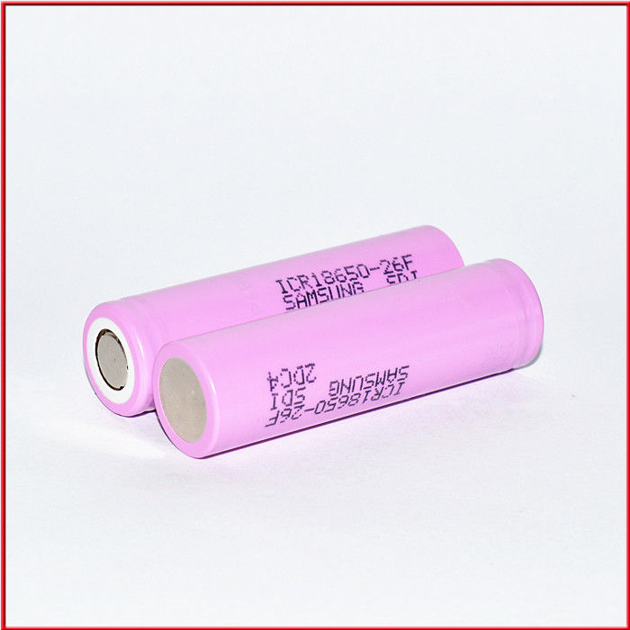 SAM ICR18650 26F 2600mAh 26JM 26J 26H 3.6V 18650 2600mAh lityum pil 510 iplik pil