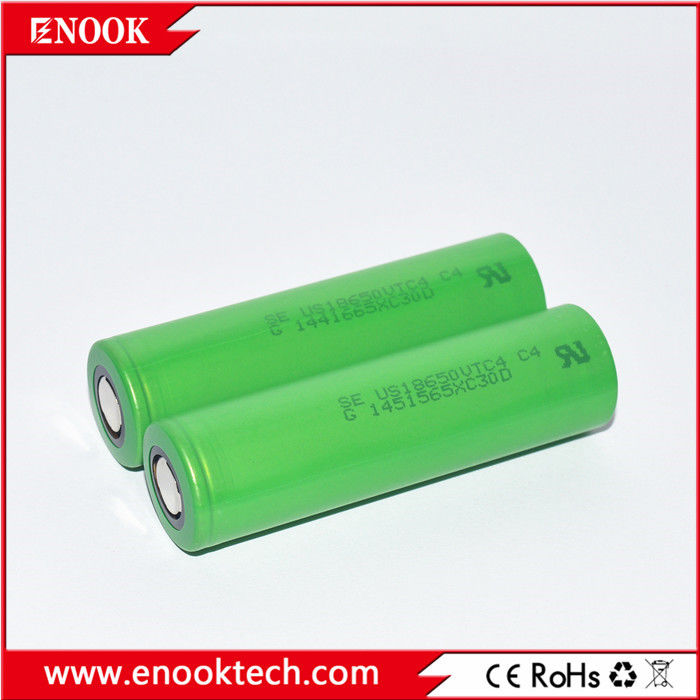 toptan e bisiklet bataryası 3.6V 18650 US18650VTC4 2100mAh 18650 30A Max Sürekli İndirimli tornavida bataryası Sony için