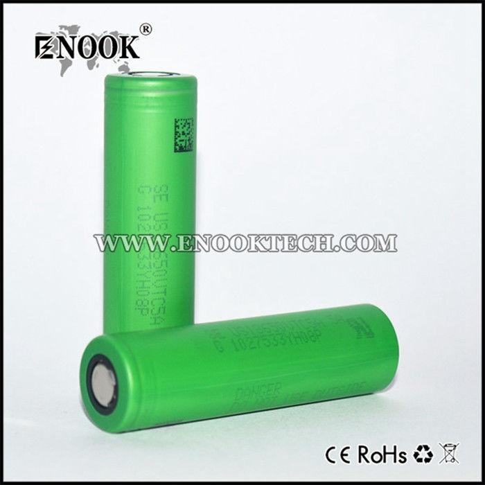 Vtc5 bataryasının özellikleri 2600mAh ionlu şarj edilebilir batarya 3.7V 18650 bataryası