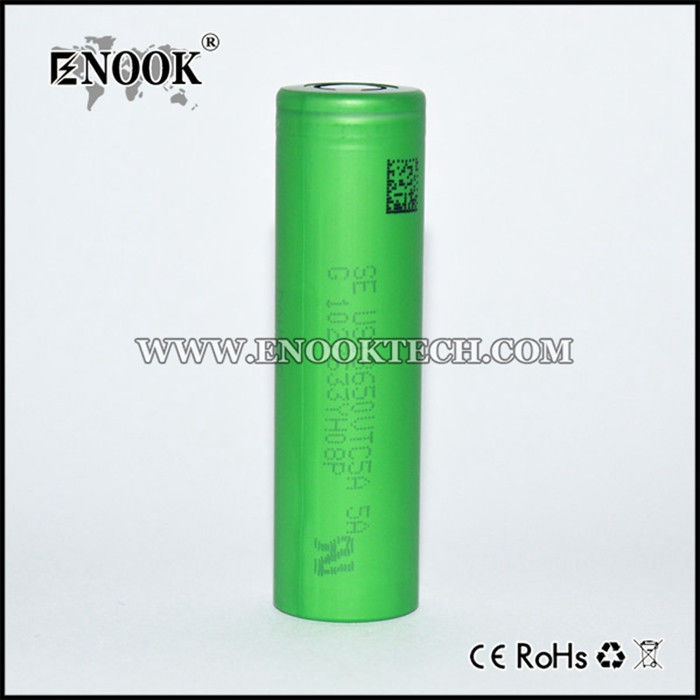 Vtc5 bataryasının özellikleri 2600mAh ionlu şarj edilebilir batarya 3.7V 18650 bataryası