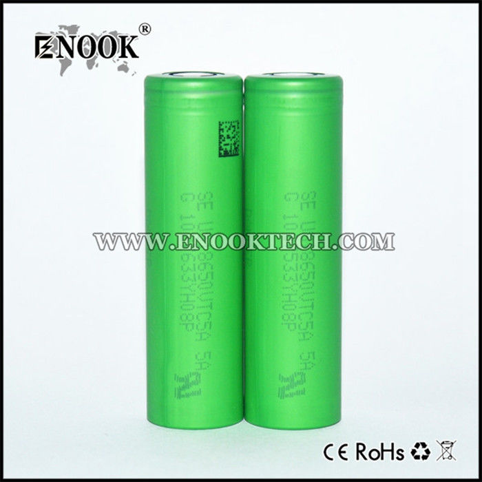 Vtc5 bataryasının özellikleri 2600mAh ionlu şarj edilebilir batarya 3.7V 18650 bataryası