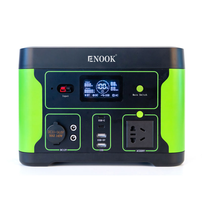 Dış Enerji Depolama Elektrik Santrali Kamp için 500W Taşınabilir Güneş Jeneratörü