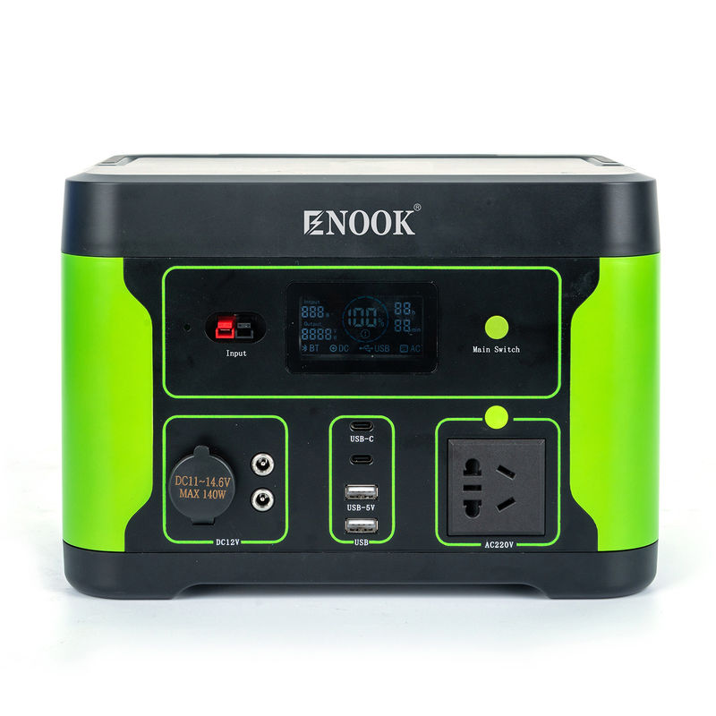 Dış Enerji Depolama Elektrik Santrali Kamp için 500W Taşınabilir Güneş Jeneratörü