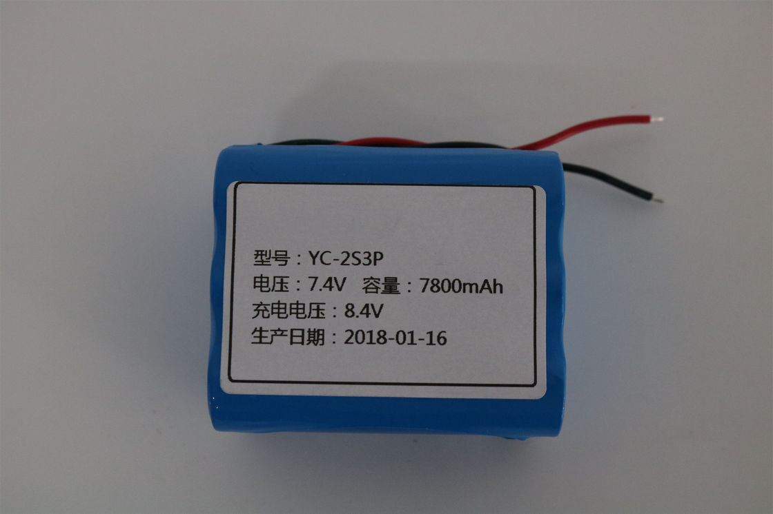 7.4 V 7800mah E Bisiklet ve Elektrikli Otomobil için Lityum İyon Pil Paketi