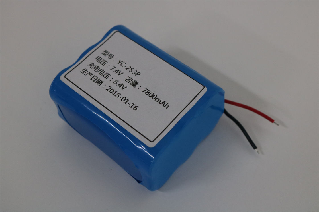 7.4 V 7800mah E Bisiklet ve Elektrikli Otomobil için Lityum İyon Pil Paketi