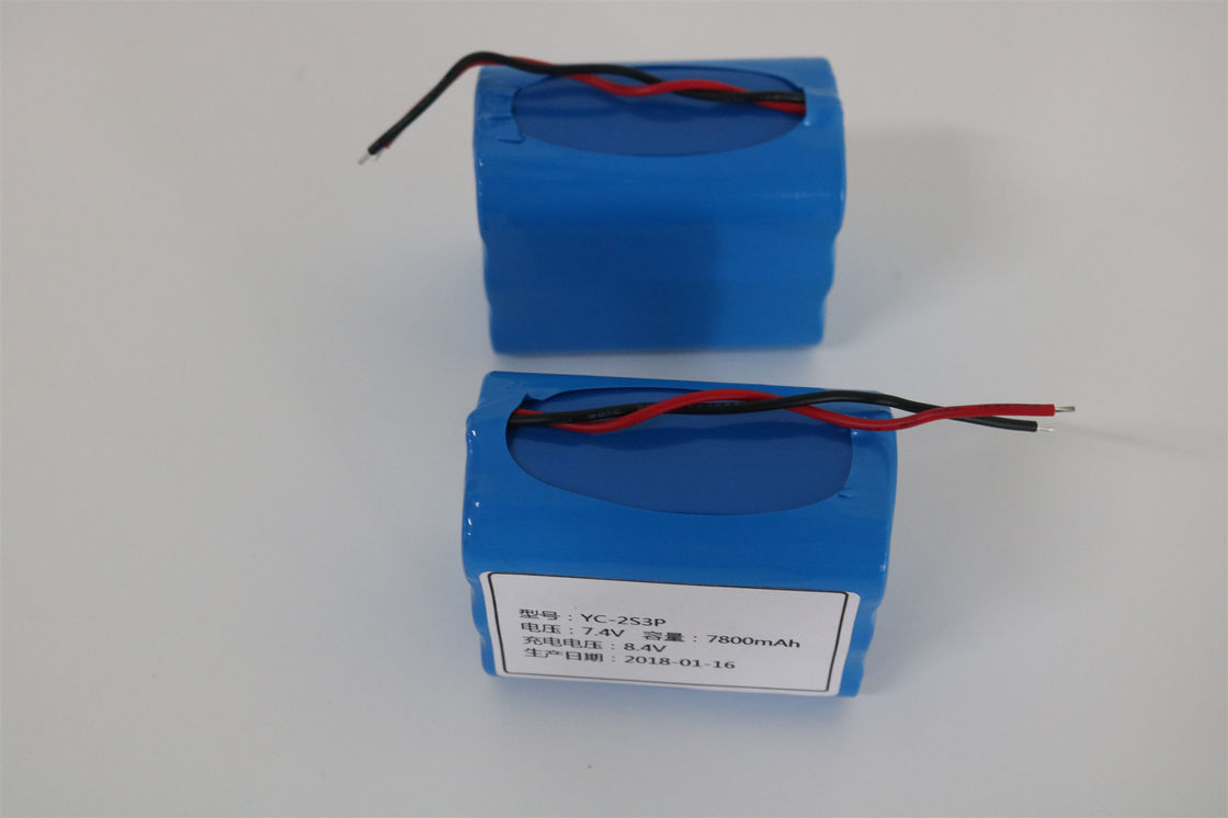 7.4 V 7800mah E Bisiklet ve Elektrikli Otomobil için Lityum İyon Pil Paketi