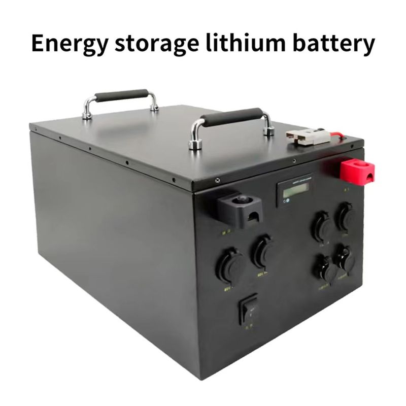 OEM Sunucu Rack 100Ah 51.2 V Lityum İyon Pil 5000W Lifepo4 Derin Döngü Pil