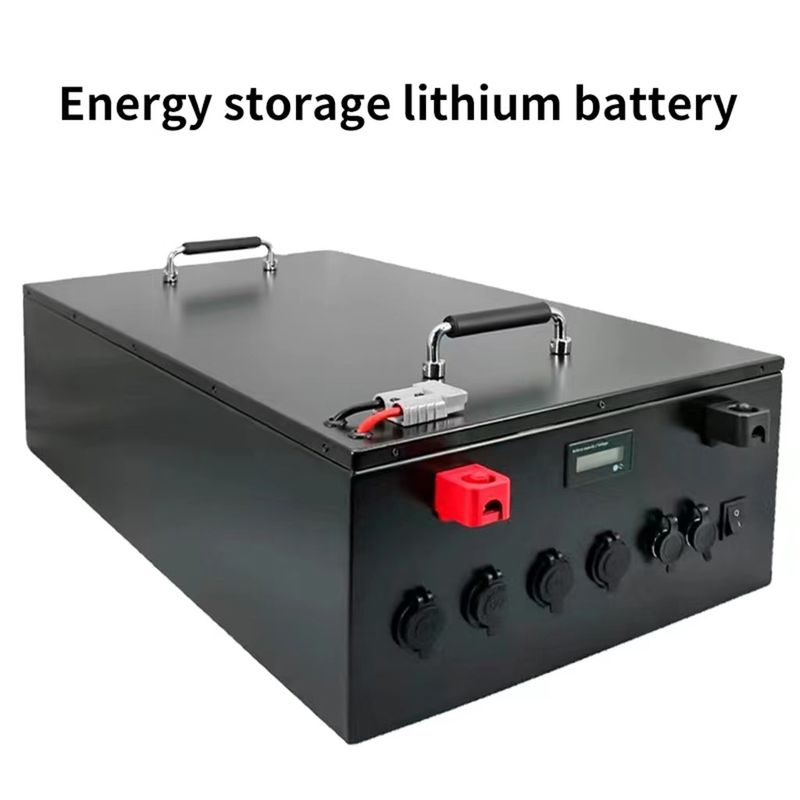 OEM Sunucu Rack 100Ah 51.2 V Lityum İyon Pil 5000W Lifepo4 Derin Döngü Pil