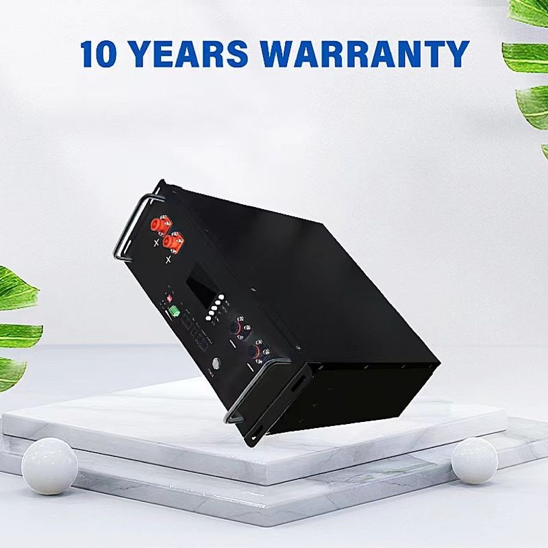 Akıllı BMS LiFePO4 10kwh 48V 200Ah Güneş Lityum İyon Sunucusu Güneş Sistemi İçin Pil Paketi