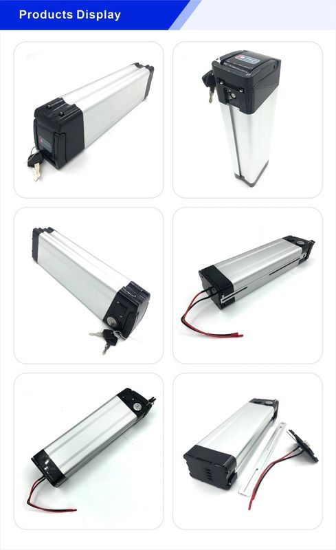 Enook Fabrikası Sliver Fish 36v 10ah 250w Elektrikli Bisiklet Bataryası / Lityum Lon Batarya Paketi / Ebiket Bataryası