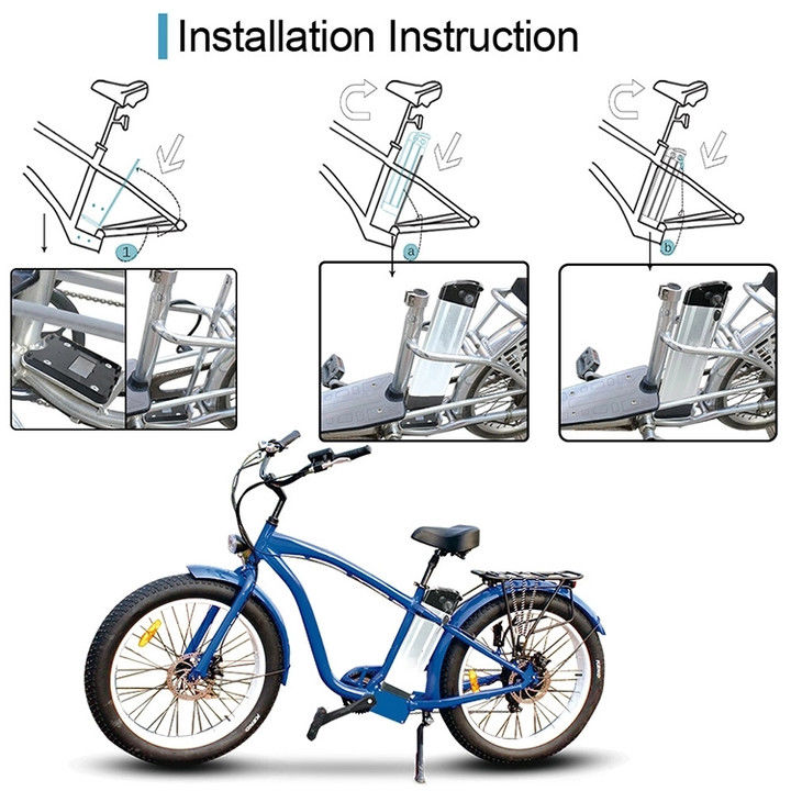E Bike Gümüş Balık Lityum Pil Paketi 23 ± 5 °C Depolama Sıcaklığı için Önerilen